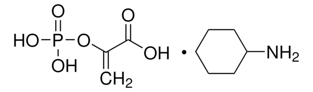 Phospho(enol)pyruvic acid cyclohexylammonium salt &#8805;97% (enzymatic)