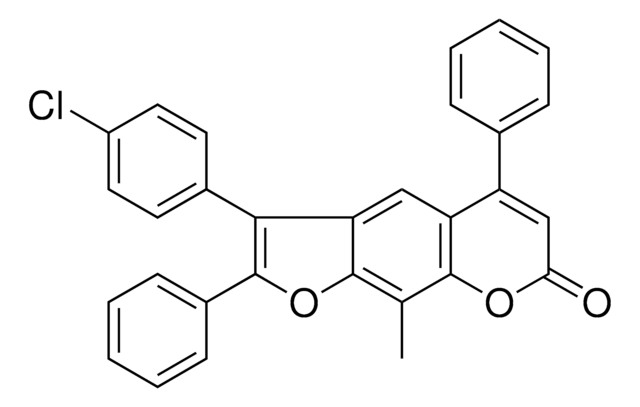 3-(4-CHLOROPHENYL)-9-METHYL-2,5-DIPHENYL-7H-FURO(3,2-G)CHROMEN-7-ONE AldrichCPR