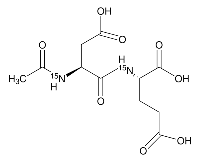 N-Acetyl-Asp-Glu-OH-15N2 98 atom % 15N, 95% (CP)