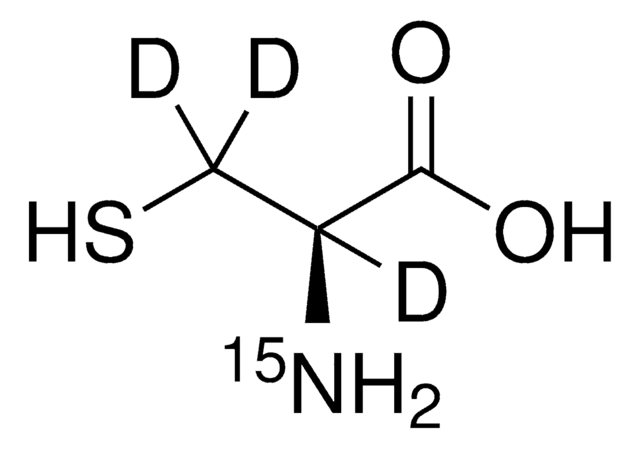L-Cysteine-15N,2,3,3-d3 98 atom % D, 98 atom % 15N, 95% (CP)