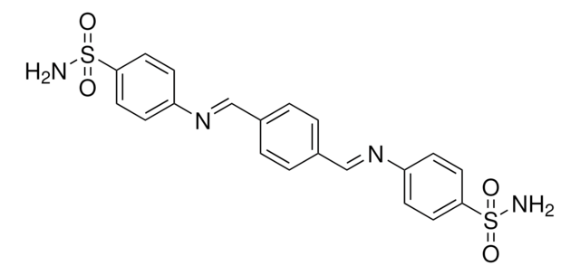 4-({(E)-[4-((E)-{[4-(AMINOSULFONYL)PHENYL]IMINO}METHYL)PHENYL]METHYLIDENE}AMINO)BENZENESULFONAMIDE AldrichCPR