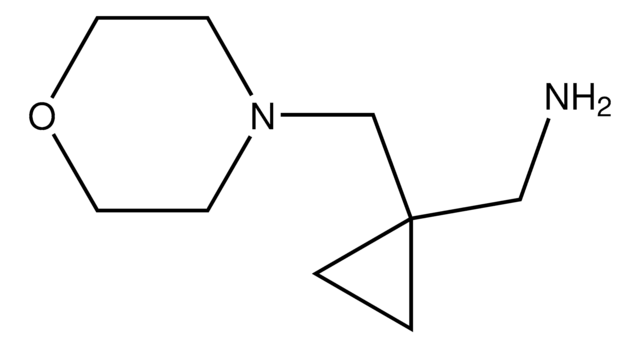 1-[1-(4-Morpholinylmethyl)cyclopropyl]methanamine AldrichCPR