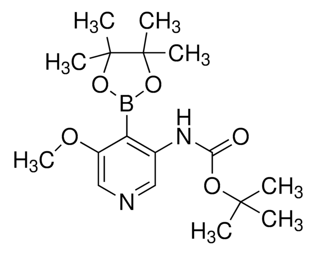 tert-Butyl 5-methoxy-4-(4,4,5,5-tetramethyl-1,3,2-dioxaborolan-2-yl)pyridin-3-ylcarbamate AldrichCPR