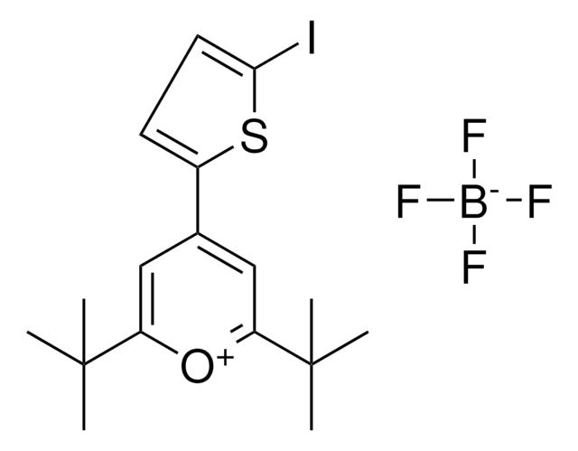 2,6-DI-TERT-BUTYL-4-(5-IODO-THIOPHEN-2-YL)-PYRANYLIUM, TETRAFLUORO BORATE AldrichCPR
