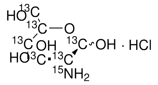 D-Glucosamine-13C6,15N hydrochloride &#8805;99 atom % 13C, &#8805;98 atom % 15N, &#8805;98% (CP)