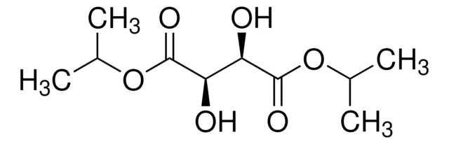 L-(+)-酒石酸二异丙酯 98%, optical purity ee: 99% (GLC)