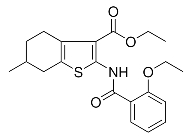 ET 2-((2-ETHOXYBENZOYL)AMINO)-6-ME-4,5,6,7-4H-1-BENZOTHIOPHENE-3-CARBOXYLATE AldrichCPR