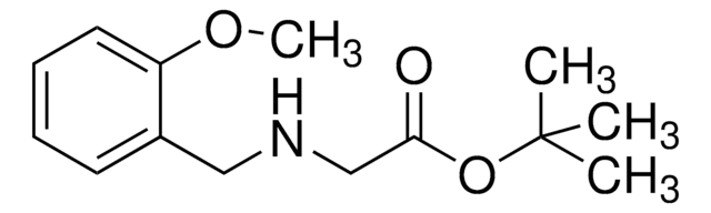 tert-Butyl 2-[(2-methoxyphenyl)methylamino]acetate AldrichCPR