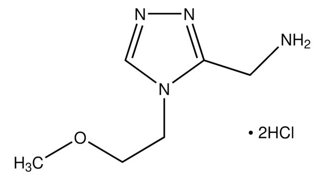 1-[4-(2-Methoxyethyl)-4H-1,2,4-triazol-3-yl]methanamine dihydrochloride AldrichCPR