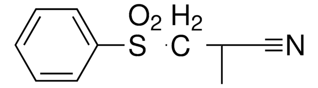 2-methyl-3-(phenylsulfonyl)propanenitrile AldrichCPR