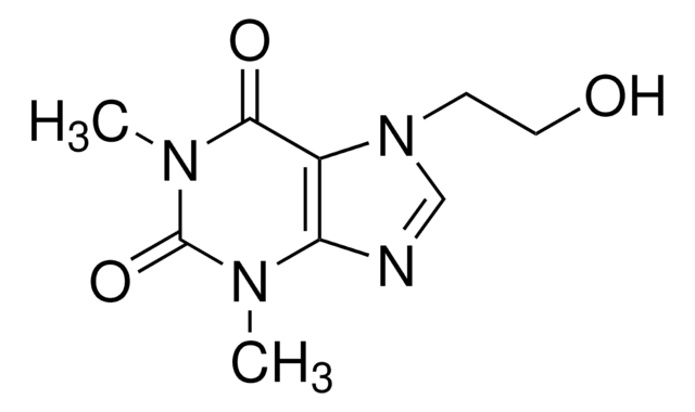 7-(&#946;-Hydroxyethyl)theophylline solid