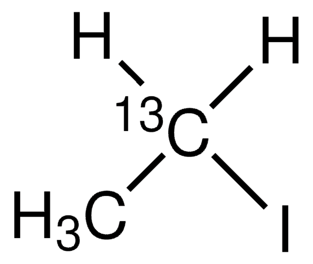 Iodoethane-1-13C 99 atom % 13C, 99% (CP), contains copper as stabilizer