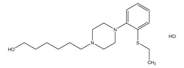 6-{4-[2-(ethylsulfanyl)phenyl]-1-piperazinyl}-1-hexanol hydrochloride AldrichCPR