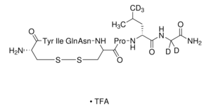 Oxytocin-(leucine-5,5,5-d3, glycine-2,2-d2) trifluoroacetate salt ≥98 atom % D, ≥95% (CP)