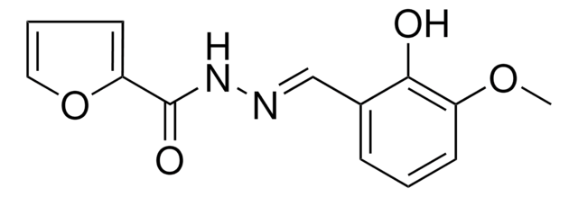 N'-(2-HYDROXY-3-METHOXYBENZYLIDENE)-2-FUROHYDRAZIDE AldrichCPR