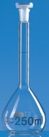 BRAND&#174; BLAUBRAND&#174; volumetric flask, PP stopper, clear glass volume 10&#160;mL, accuracy: 0.04&#160;mL, neck joint: ST/NS 10/19, polypropylene stopper