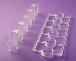 CellCrown&#8482; inserts 48 well plate inserts with 1 &#956;m PET filter, 6-well strips, sterile