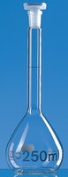 BRAND&#174; volumetric flask BLAUBRAND&#174; class A DE-M marking capacity 10&#160;mL, joint: 7/16, polypropylene stopper