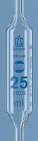 BRAND&#174; BLAUBRAND&#174; bulb pipette, calibrated to deliver (TD, EX) capacity 20&#160;mL, two marks
