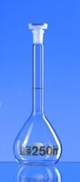 BRAND&#174; BLAUBRAND&#174; ETERNA volumetric flask volume 50&#160;mL, accuracy: 0.06&#160;mL, neck joint: ST/NS 12/21