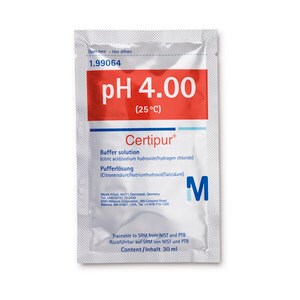 Buffer solution (citric acid/sodium hydroxide/hydrogen chloride) tracable to SRM from NIST and PTB pH 4.00 (25&#176;C) Certipur&#174;
