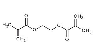 Ethylene glycol dimethacrylate (stabilised with hydroquinone monomethyl ether) for synthesis
