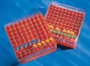 Corning&#174; cryogenic boxes, racks &amp; trays Box for 81 cryogenic vials, 4-5 mL