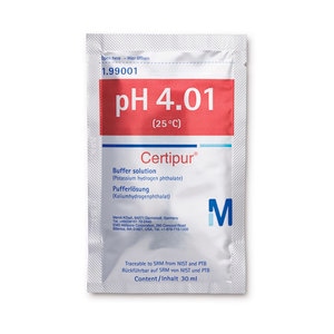 Buffer solution (potassium hydrogen phthalate), traceable to SRM from NIST and PTB pH 4.01 (25&#176;C) Certipur&#174;