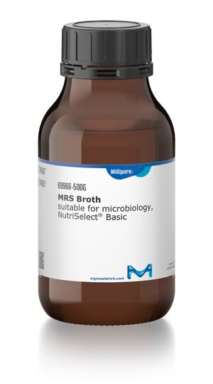 MRS Broth suitable for microbiology, NutriSelect&#174; Basic