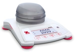 Ohaus&#174; Scout&#174; Portable Balance Model SPX223, weighing capacity 220&#160;g, resolution: 0.001&#160;g, AC/DC input 110 V, US 3-pin plug (North America)