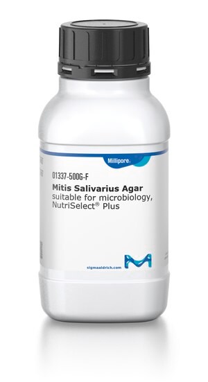 Mitis Salivarius Agar suitable for microbiology, NutriSelect&#174; Plus