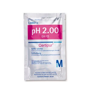 Buffer Solution (citric acid, sodium hydroxide, hydrogen chloride) tracable to SRM from NIST and PTB pH 2.00 (25&#176;C) Certipur&#174;