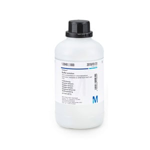 Buffer solution (boric acid/potassium chloride/sodium hydroxide), traceable to SRM from NIST and PTB pH 9.00 (20&#176;C) Certipur&#174;