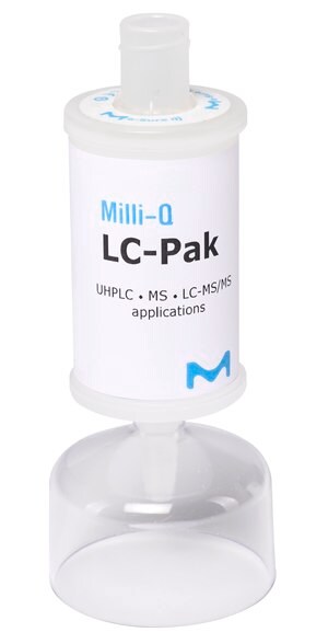 LC-Pak&#174; Polisher Placed at the point of dispense of Milli-Q&#174; IQ/EQ 7 series water systems. Suitable for HPLC, UHPLC, LC-MS and LC-MS/MS analyses.