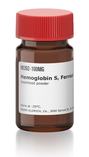 Hemoglobin S, Ferrous Stabilized human lyophilized powder