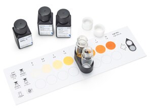 pH Test colorimetric, pH range 4.5-9.0, graduations and accuracy accuracy: 0.5&#160;pH unit