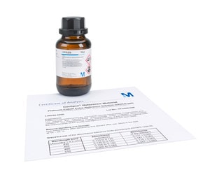 Platinum Cobalt Color Reference Solution (HAZEN 500) According to DIN EN ISO 7887 and ASTM D1209 Pt 500 mg/l Certipur&#174;