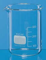 BRAND&#174; glass beaker with spout, low form volume 5&#160;mL, without graduation