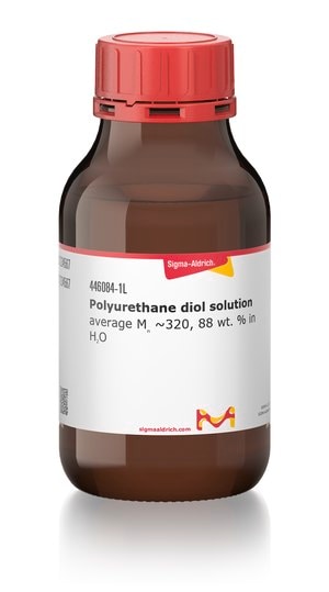 Polyurethane diol solution average Mn ~320, 88&#160;wt. % in H2O