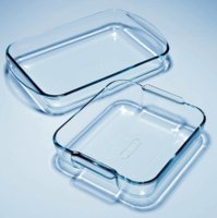 Pyrex&#174; glass general purpose dishes capacity 3,500&#160;mL, L × W 350&#160;mm × 230&#160;mm