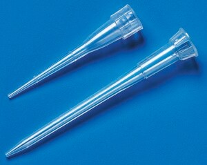 Corning&#174; microvolume pipet tips 0.1-10 &#956;L, universal fit racked pipet tips, natural, sterile, 96 tips/rack, 960tips/case