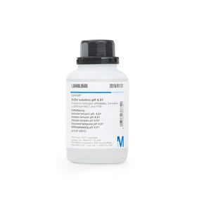 Buffer solution (potassium hydrogen phthalate), traceable to SRM from NIST and PTB pH 4.01 (25&#176;C) Certipur&#174;