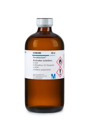 Activator solution for DNA Synthesis 0.25M 5-(Ethylthio)-1H-Tetrazole in MeCN, Novabiochem&#174;