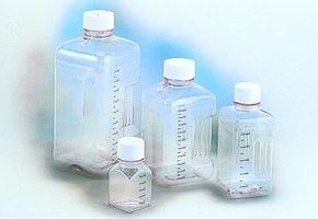 Biotainer&#174; media bottles capacity 125&#160;mL, clear polycarbonate