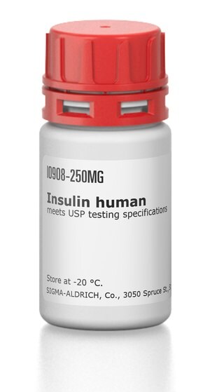 Insulin human meets USP testing specifications