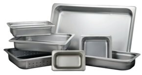 Stainless Steel Instrument Tray 1/3 Size, capacity 2.5&#160;L
