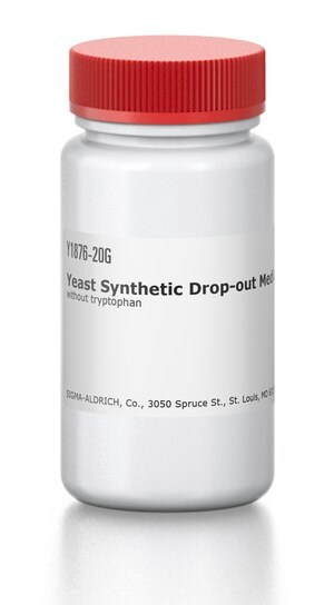 Yeast Synthetic Drop-out Medium Supplements without tryptophan
