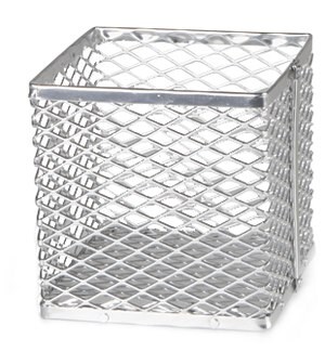Aluminum Test Tube Basket basket L × width × H 152&#160;mm × 152&#160;mm × 152&#160;mm, silver