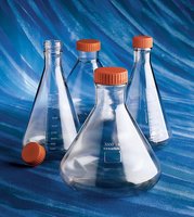 Corning&#174; Erlenmeyer cell culture flasks 2 L Erlenmeyer Flask w/ Vent Cap, polycarbonate, sterile, 6/cs