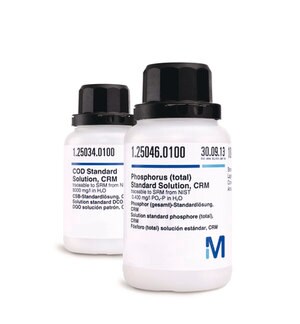 Nitrogen (total) Standard Solution, CRM traceable to NIST, 100&#160;mg/L N in H2O